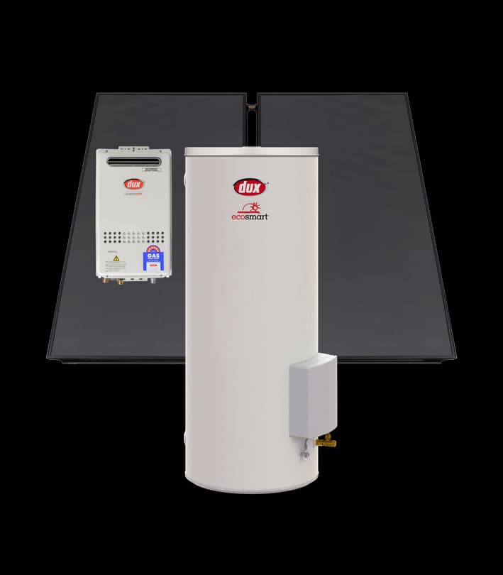 Dux Ecosmart Boosted Solar Hot Water 315L 2 Panel