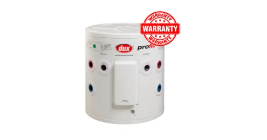 Dux ProFlo 25L hot water heater warranty