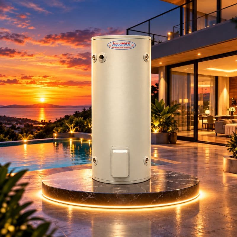 AquaMAX electric hot water system supplied and installed across the Sunshine Coast, Brisbane and Gympie