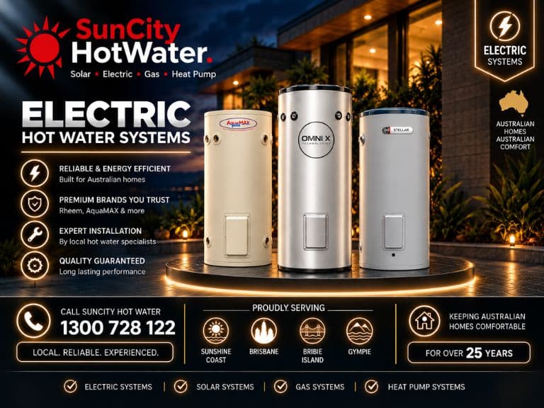 Electric Hot Water Systems — Sunshine Coast, Brisbane & Gympie
