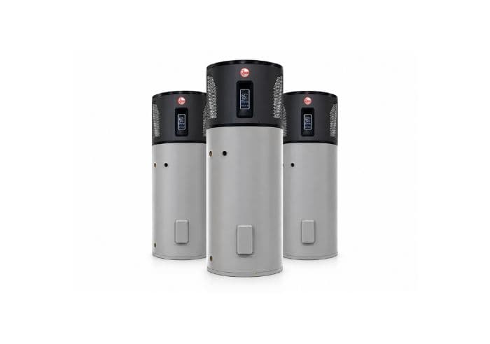 Rheem AmbiPower 280e heat pump installed in Brisbane