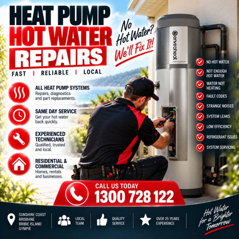 Heat Pump Hot Water Repairs