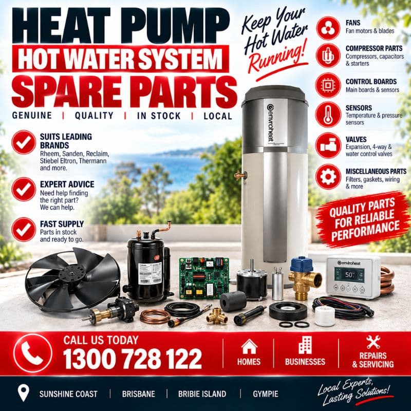 Heat Pump Hot Water Spare Parts