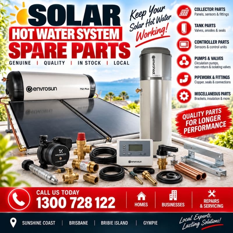 Solar Hot Water Spare Parts