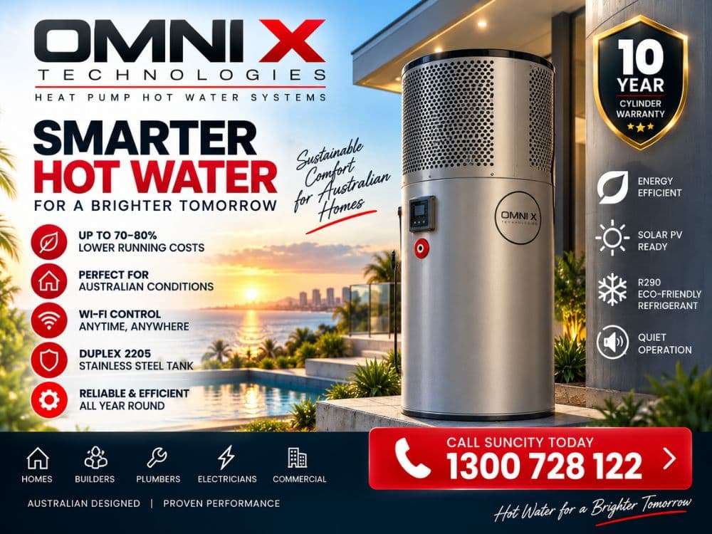 OMNI X Heat Pump Hot Water