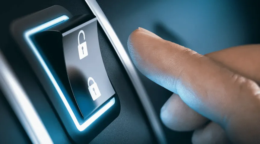 Pressing lock & Unlock button
