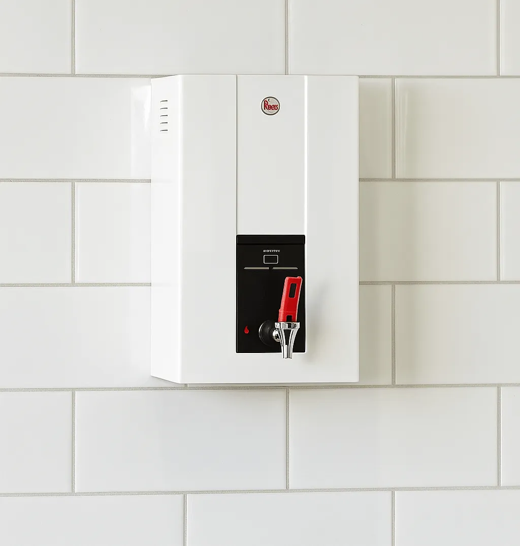 Rheem Lazer Eco boiling water unit with compact, space-saving design ideal with consistent performance.
