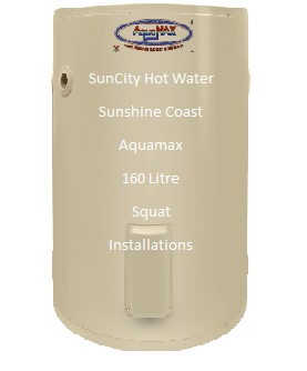 AquaMAX squat 160 litre electric hot water system