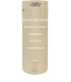 Rheem AquaMAX electric hot water heater 315 litres sunshine coast