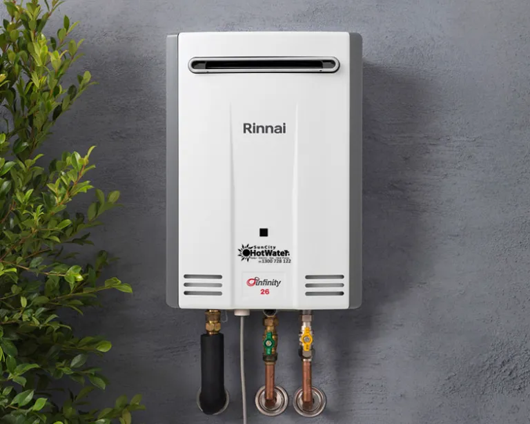 Rinnai hot water systems Sunshine Coast