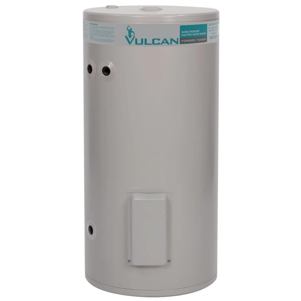Vulcan 80L Electric Water Heater – compact, durable, and energy-efficient hot water system ideal for one-bedroom apartments and small families
