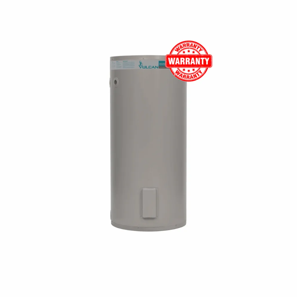 Vulcan 250L Electric Water Heater with 10-year cylinder warranty